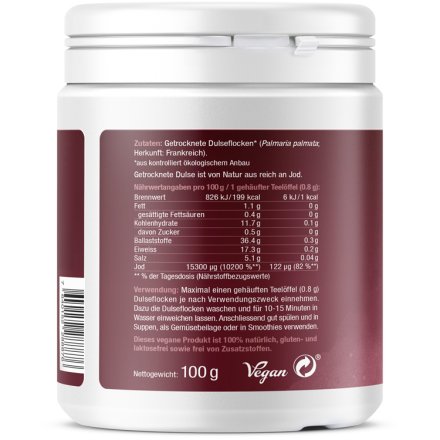 Dulse Flocken - Bio - 100g