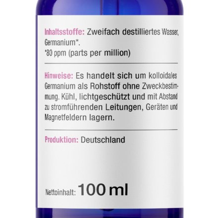 Kolloidales Germanium - 100ml