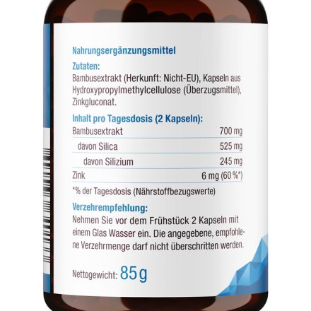 Silizium hochdosiert Kapseln - 180 Stk. - 85g