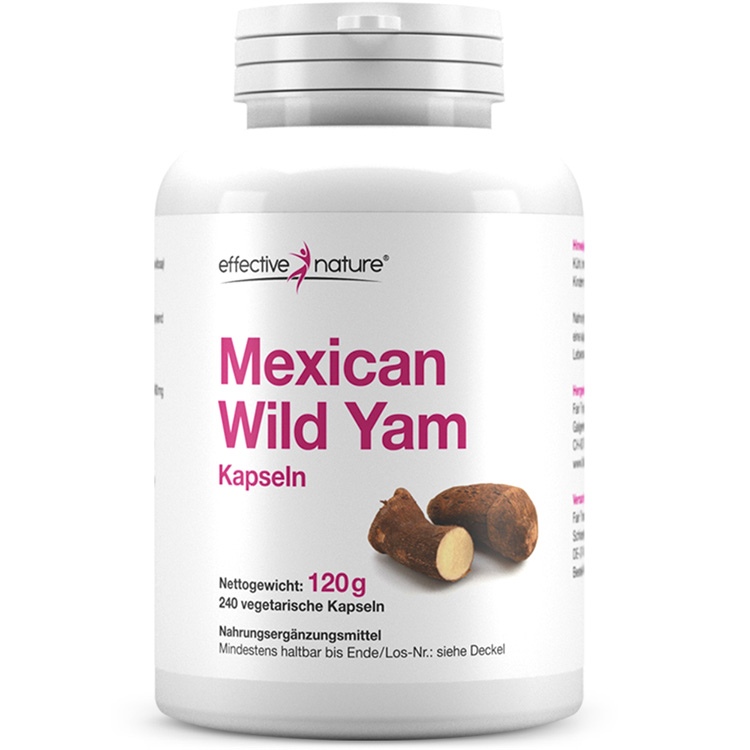 Mexican Wild Yam - mit natürlichen Diosgenin - harmonisierende Wirkung