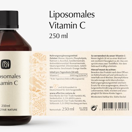 Liposomales Vitamin C - 250ml