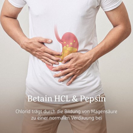 Betain-HCL + Pepsin