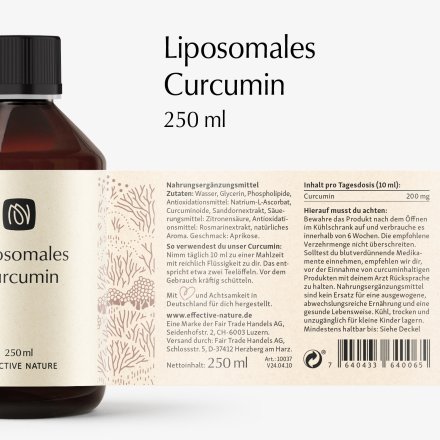 Liposomales Curcumin - 250ml