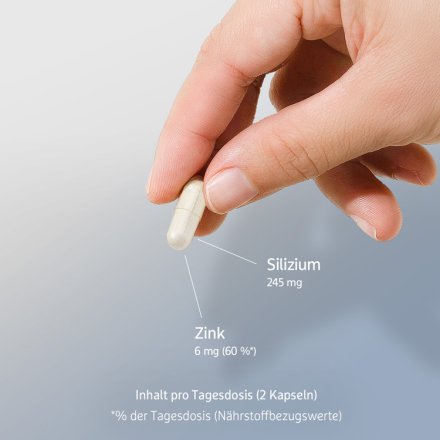 Silizium hochdosiert Kapseln - 180 Stk. - 85g