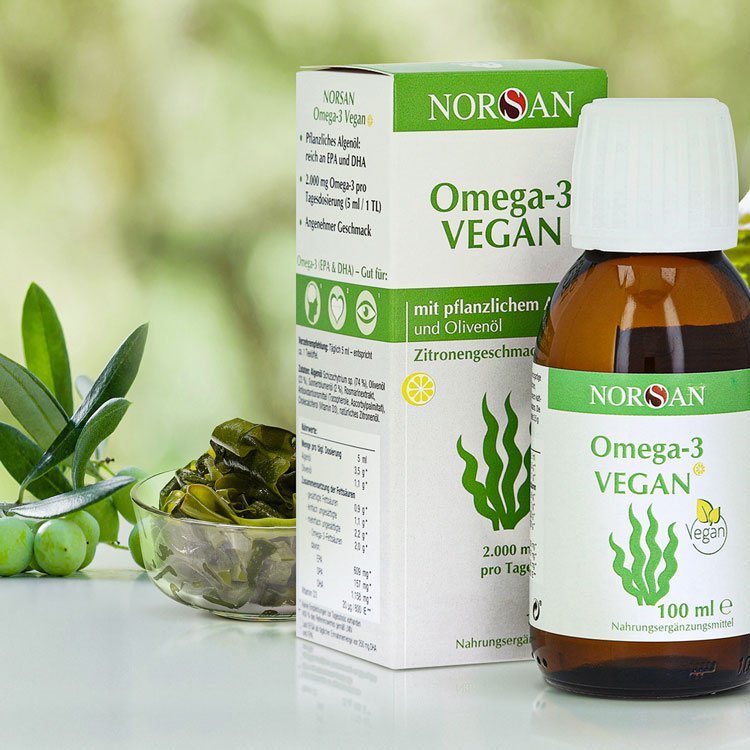 Norsan Omega 3 Vegan Kaufen - 100 Ml Algenöl | MyFairtrade