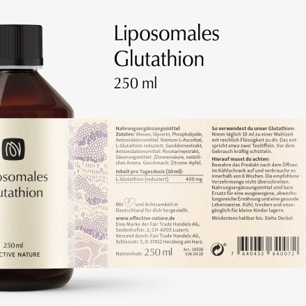 Liposomales Glutathion - 250ml