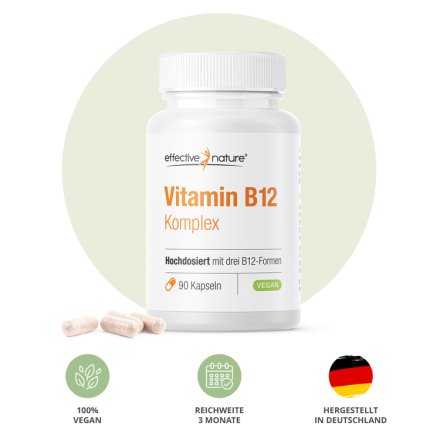 Vitamin B12 Kapseln - 90 Stk.