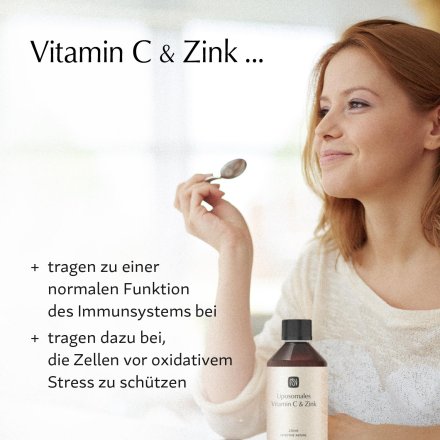 Liposomales Vitamin C + Zink - 250ml