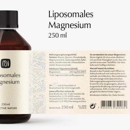 Liposomales Magnesium - 250ml