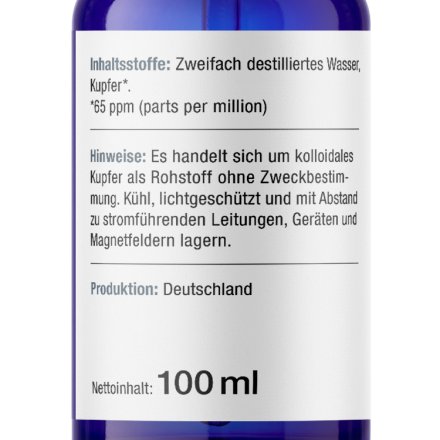 Kolloidales Kupfer - 100ml